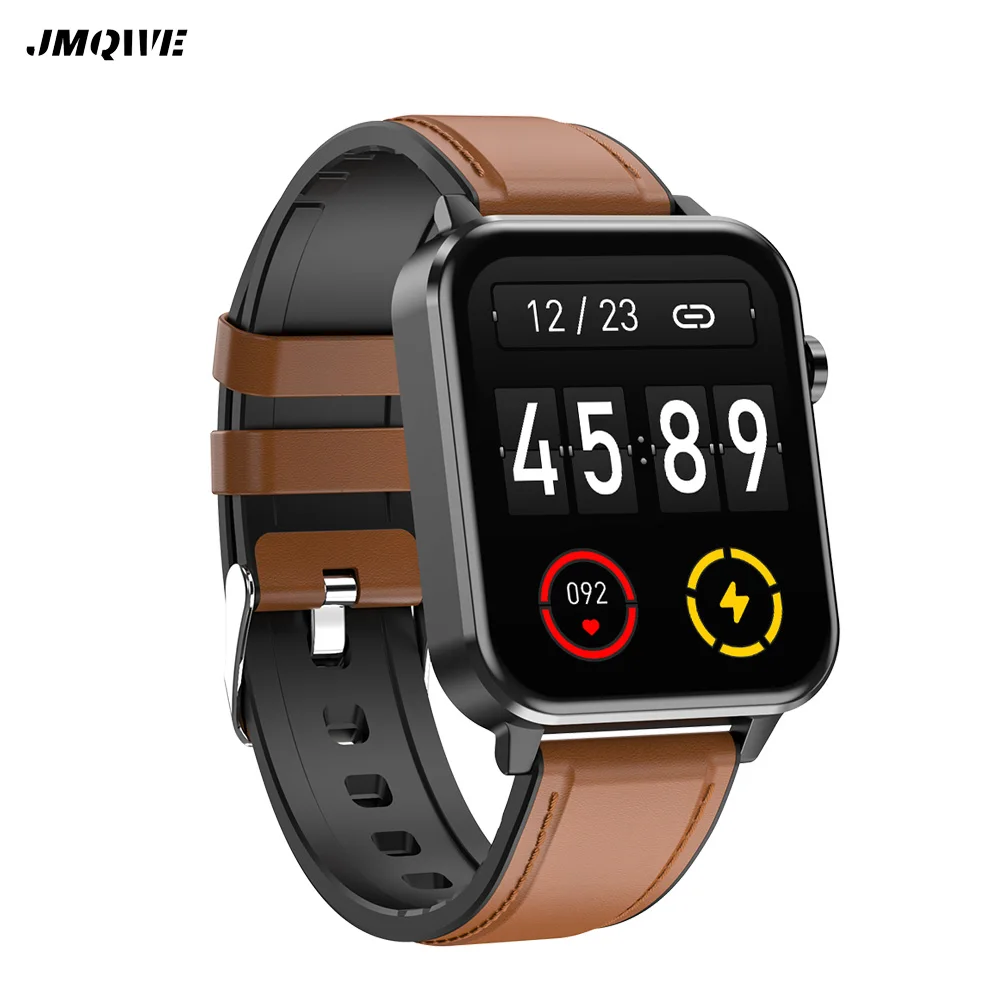 JMQWE New ECG PPG Smart Watch Body Temperature Monitor Fitness Tracker IP68 Waterproof  Watches 1.7inch HD Screen Smartwatch