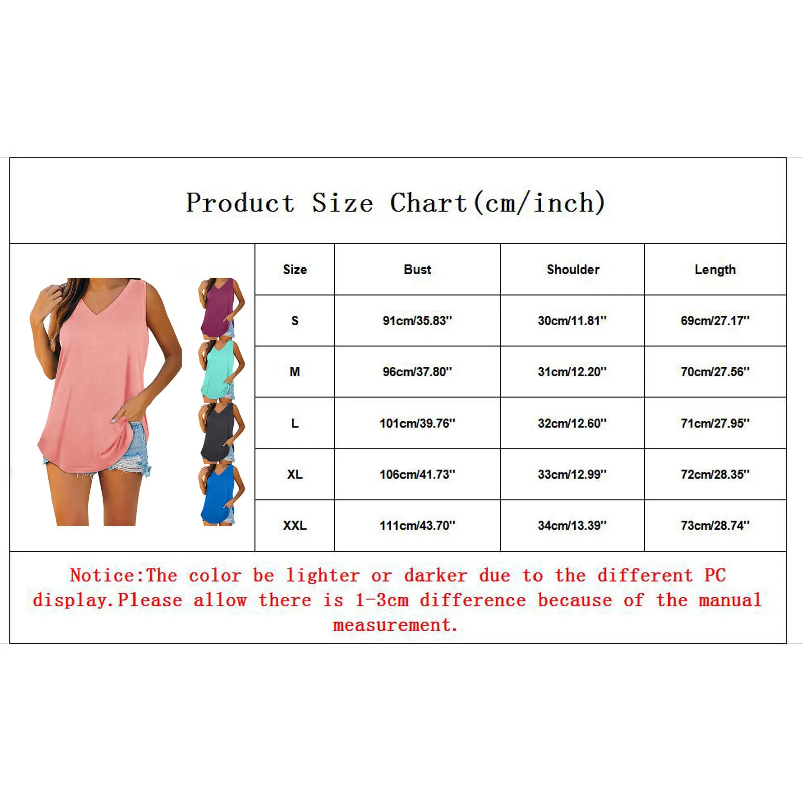 

Women T Shirt Summer V Neck Sleeveless Plus Size Harajuku Casual Tank Tops Solid Elegant Tops T-Shirt camisetas de mujer