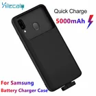 Xilecaly 5000 мАч для Samsung Galaxy A02S чехол для аккумулятора, чехол для резервного зарядного устройства, внешний аккумулятор для Samsung A11 A12