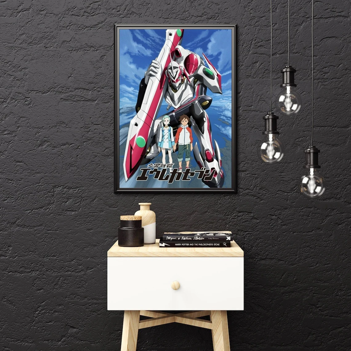 Аниме плакат eurka Seven кинотеатр ТВ сериал печать на холсте персонализированный