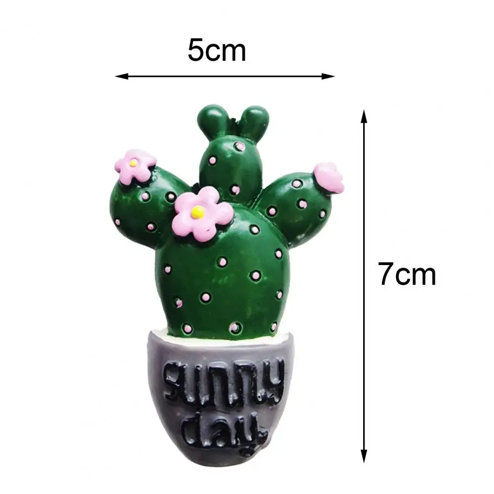 

Air Freshener Perfume Cactus Potted Shape Fresh Fragrance Resin Auto Air Conditioning Vent Perfume Clip for Car