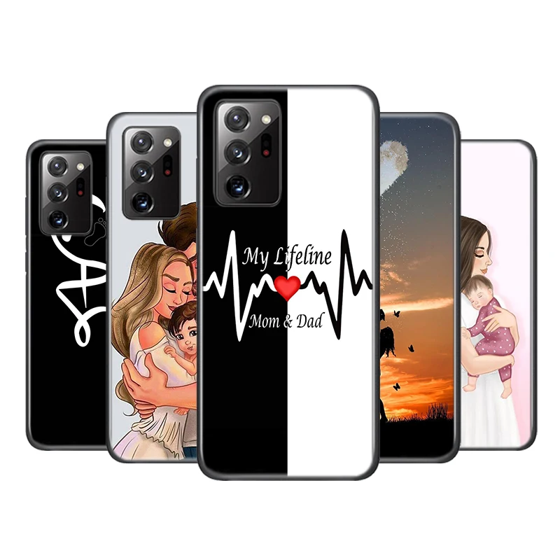 

Mom Dad Baby Family For Samsung Galaxy A01 A11 A12 A21 A21S A31 A41 A42 A51 A71 A32 A52 A72 A02S UW Phone Case