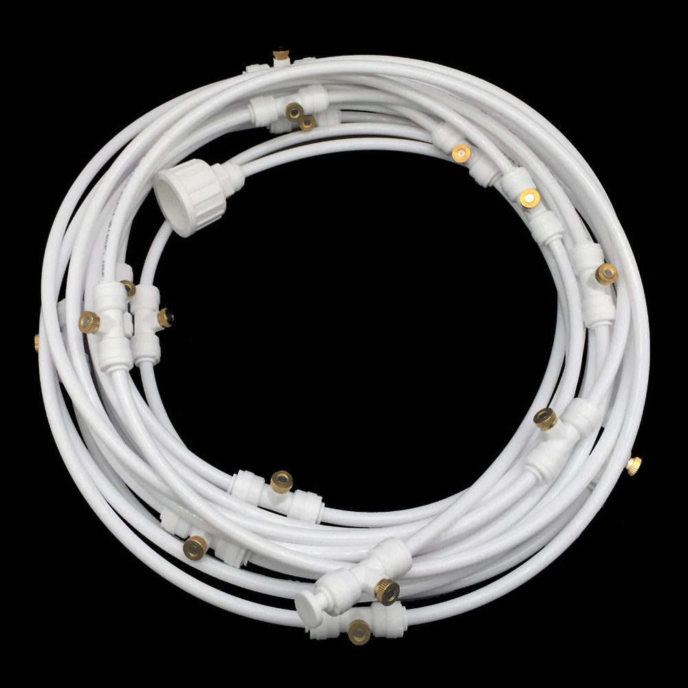 

MISTING COOLING SYSTEM Outdoor Mister Patio Garden Greenhouse 6M 9M 12M MOISTENLAND