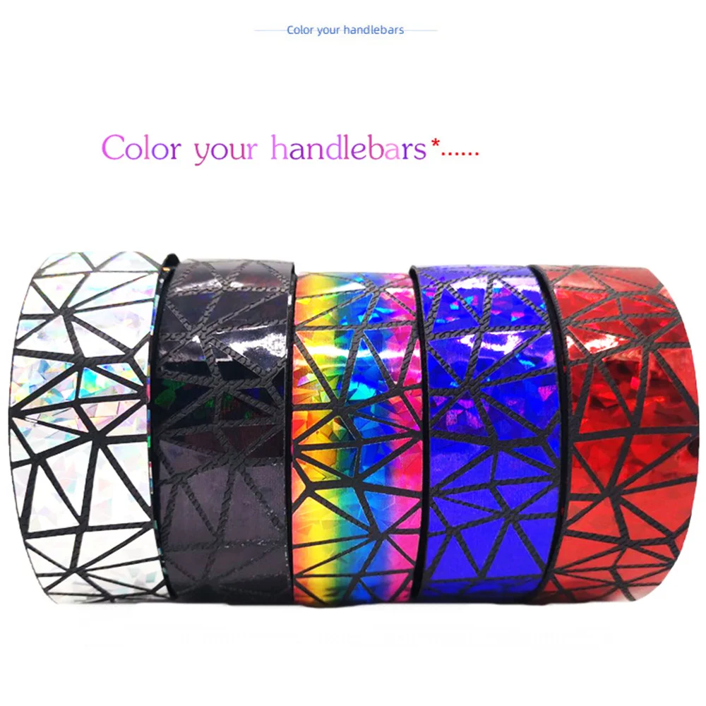 

The New Soft Road Bike Bicycle Handlebar Tape Cork EVA PU Handle Bar Tape Professional Cycling Damping Anti-Vibration Wrap