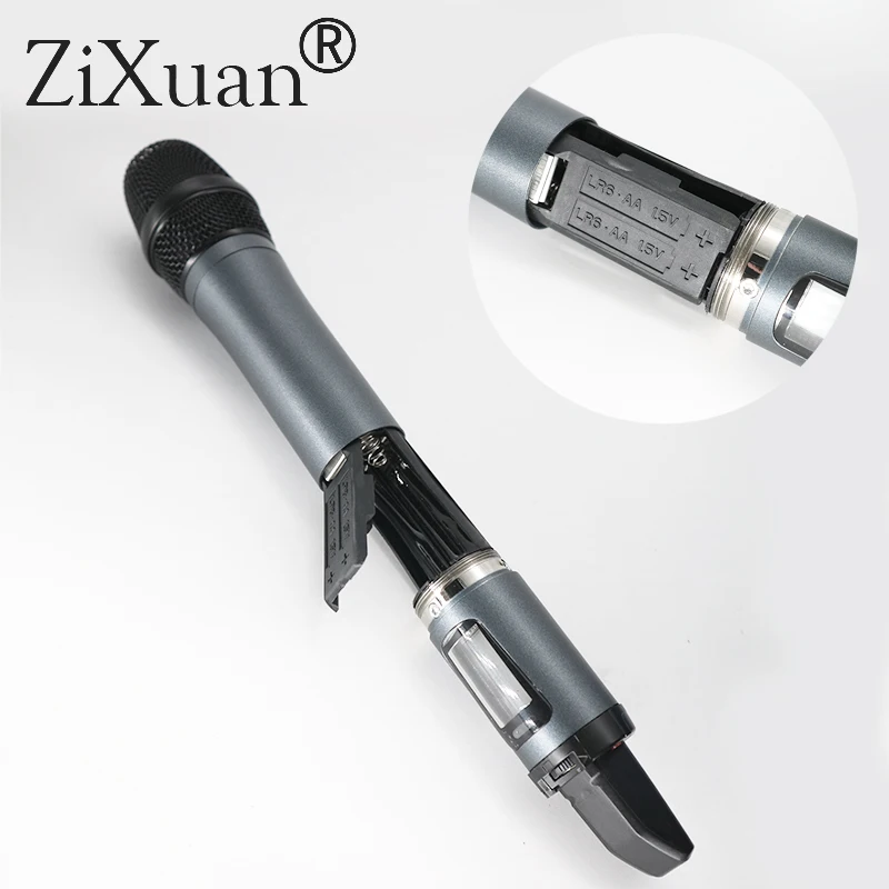 Профессиональный EM2500 SKM100G3 EM2052 True Diversity UHF/PLL беспроводной микрофон с двойной e835 ручной передатчик Mic