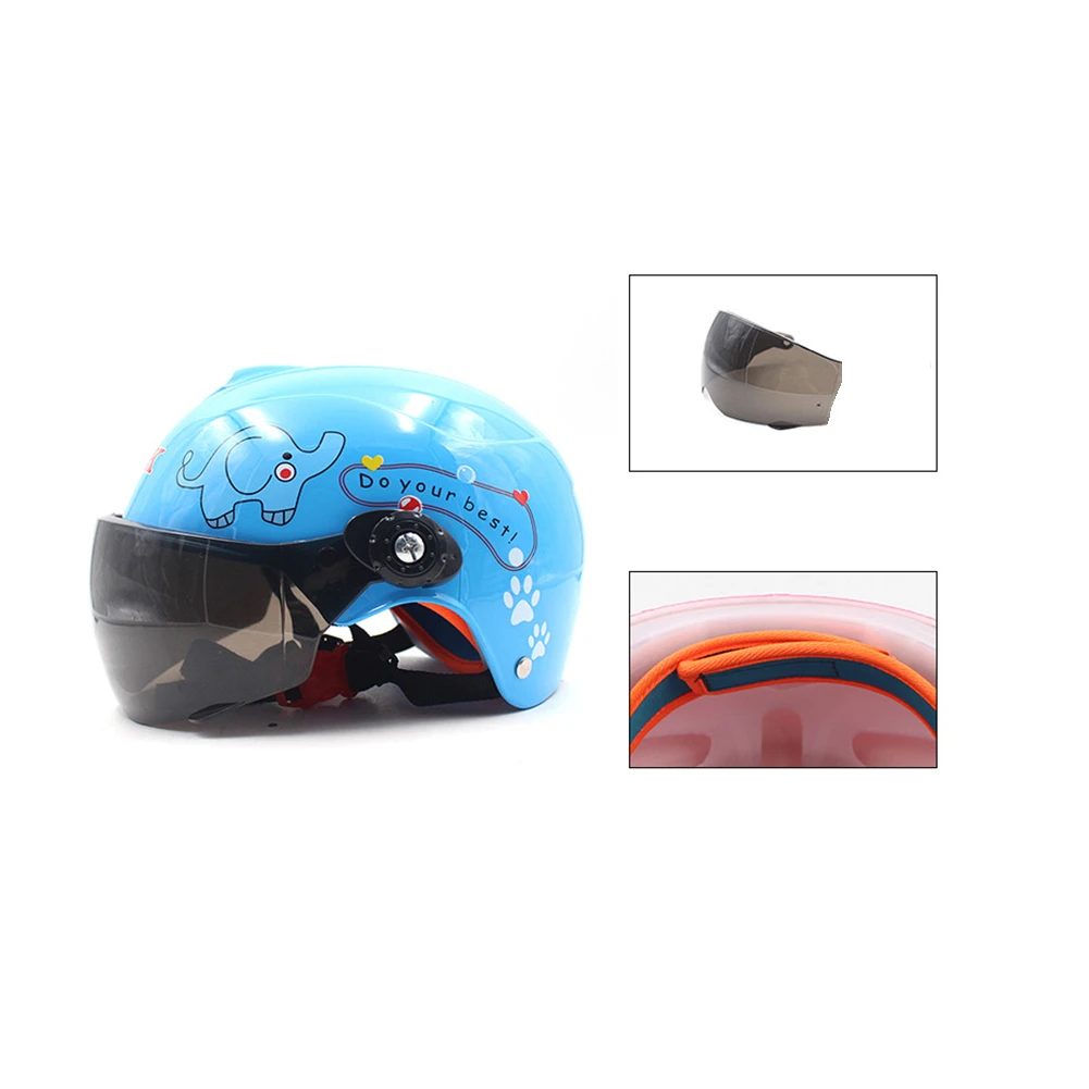 

Children Motorcycle Helmet Sports Craniacea Cycling Kids Motorcycle Helmet For Multi Pattern Anti-Vibration Riding Protection