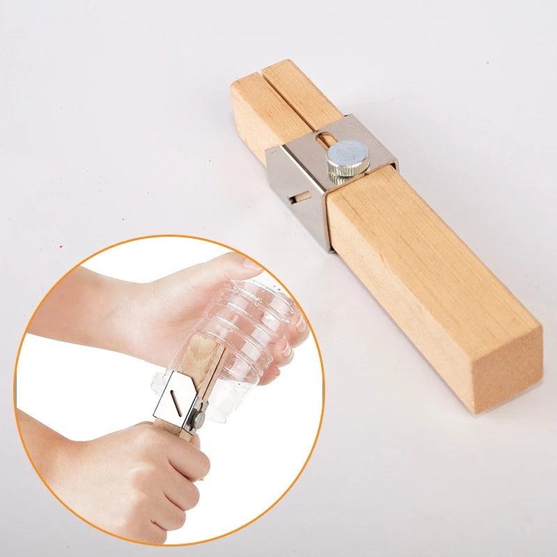 

Портативный резак для пластиковых бутылок, резак для домашних бутылок на открытом воздухе, веревочные инструменты «сделай сам», резак для б...