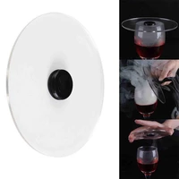 smoking infuser cup cover portable drinks cup cover smoke infuser lids for cocktail whiskey 4 7inch12cm suitable for wine g