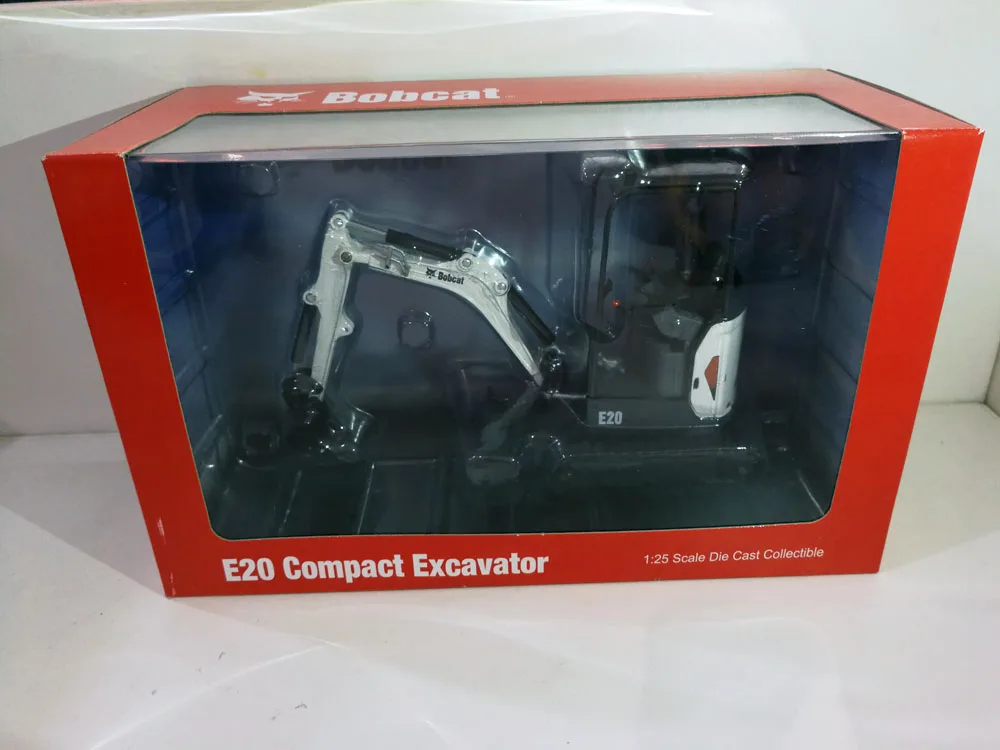 Компактный экскаватор американской версии UH8106 1:25 Bobcat E20 с навесом|toys antique|caterpillar