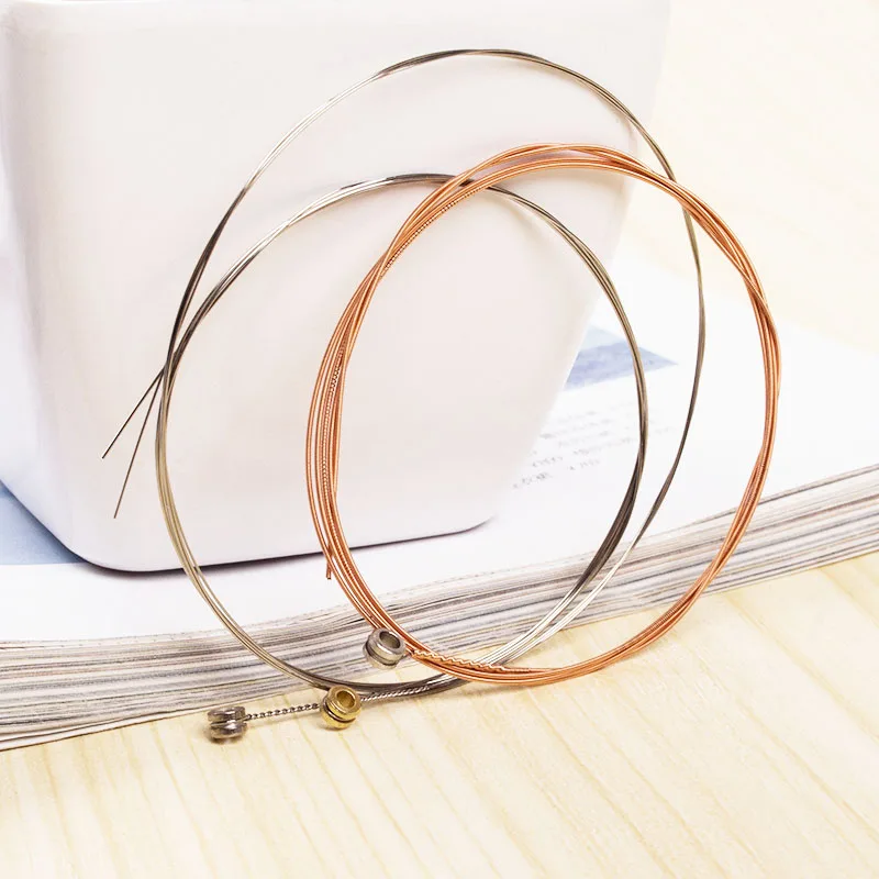 Высокое качество 6 шт. Гитары строки свободные струны для акустической E 1st B 2nd G 3rd