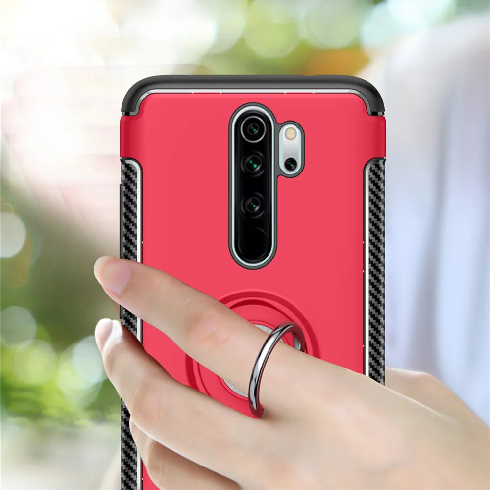 Чехол с объемным кольцом для Xiaomi Redmi Note 8 Pro 7 6A 5 Plus Магнитный чехол 6 Note8 Funda |
