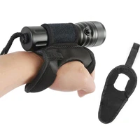 diving flashlight glove hands free flashlight holder universal adjustable wrist strap dive lights accessories for 25 33mm