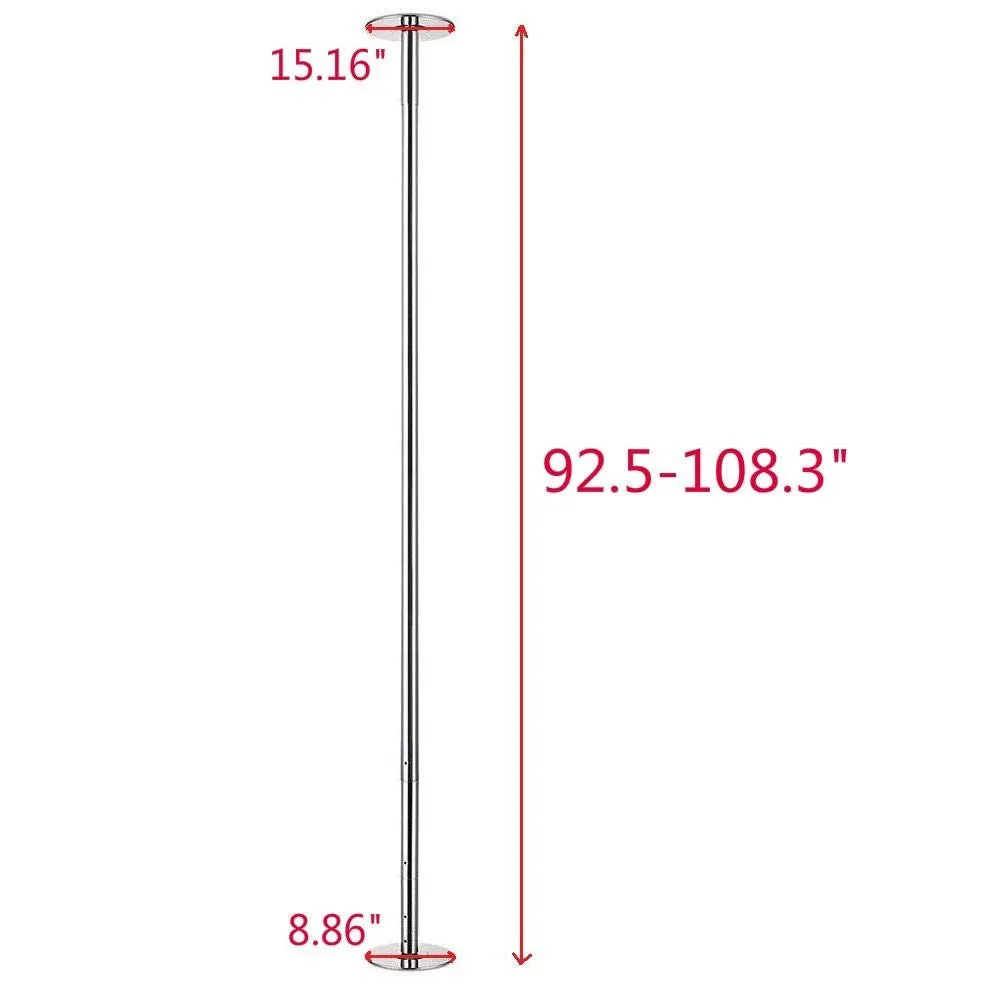 1 набор 45 мм вращающаяся трубка для танца шеста Базовая Нижняя ручная установка