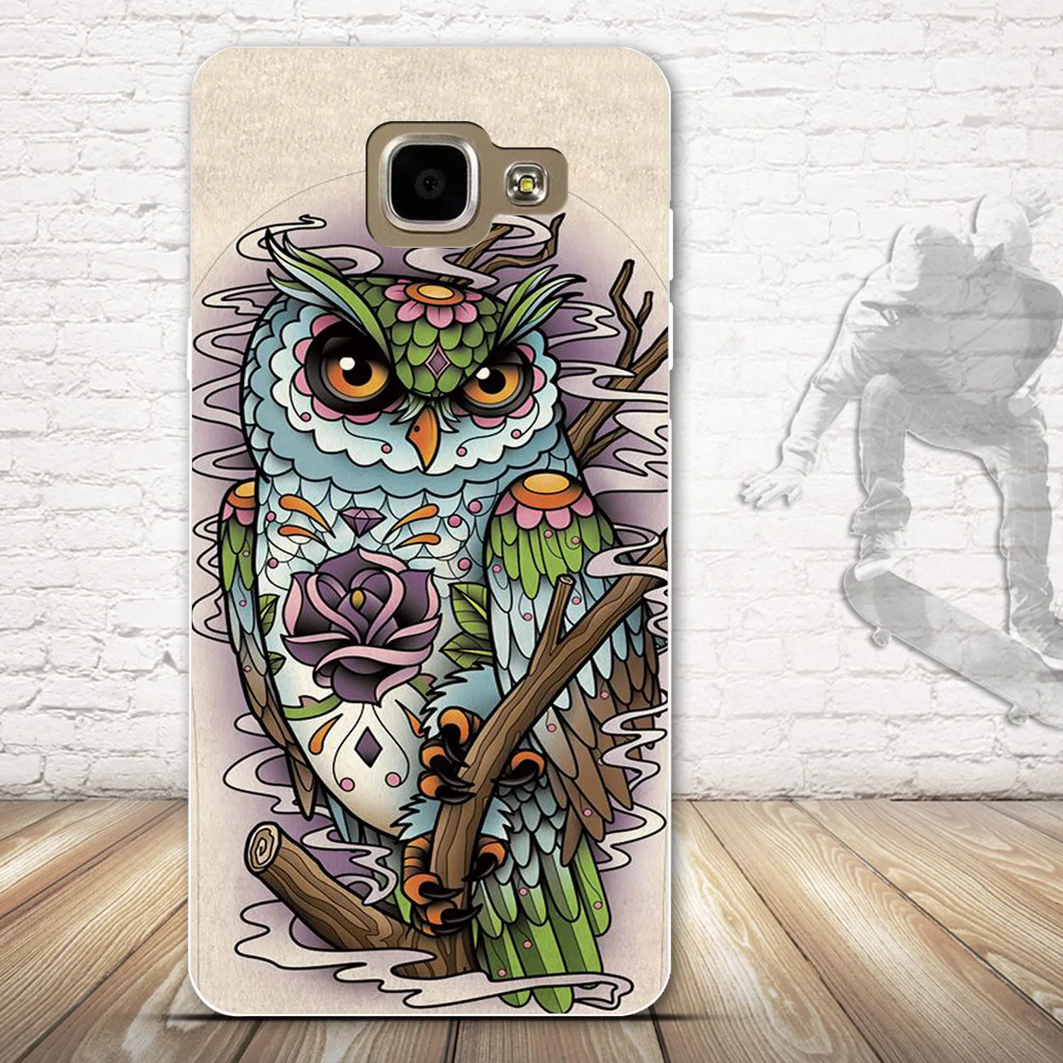 Fundas Samsung Galaxy A5 a510f A510 sm-a510f чехол для телефона Силоне ТПУ 3D милый с изображением 6 A6