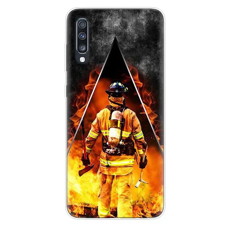 Пожарные герои пожарный силиконовый чехол для Samsung Galaxy S20 + S10 S9 S8 Plus S10E S6 S7 Edge Note 8 9 10