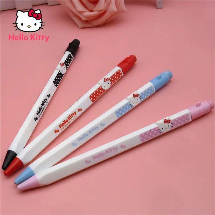 

Hello Kitty Cute Triangle Pole Press Pencil Hello Kitty Mechanical Pencil