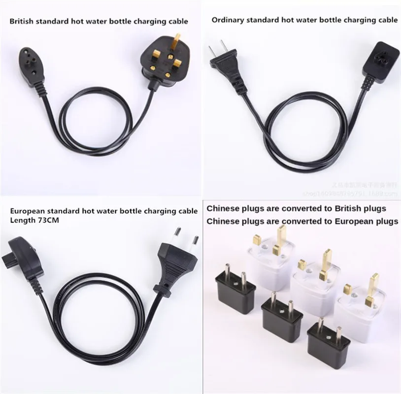 

Hot Water Bottle Charging Safety Explosion-proof Plush Cover Warm Palace Warm Waist Electric Heater Cure Shoulder Periarthritis