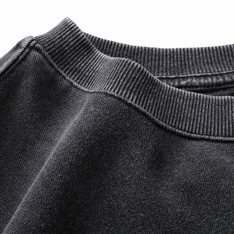 HEYGUYS популярные мужские свитшоты с эффектом потертости модный фирменный