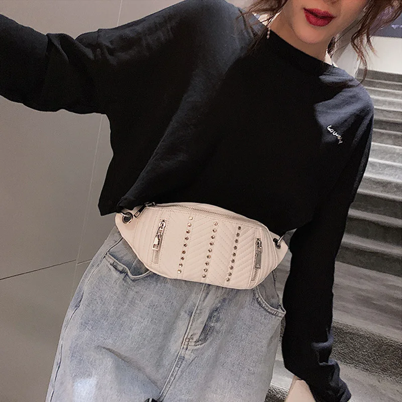 Женские поясные сумки нагрудная сумка 2021 новая женская розовая забавная из