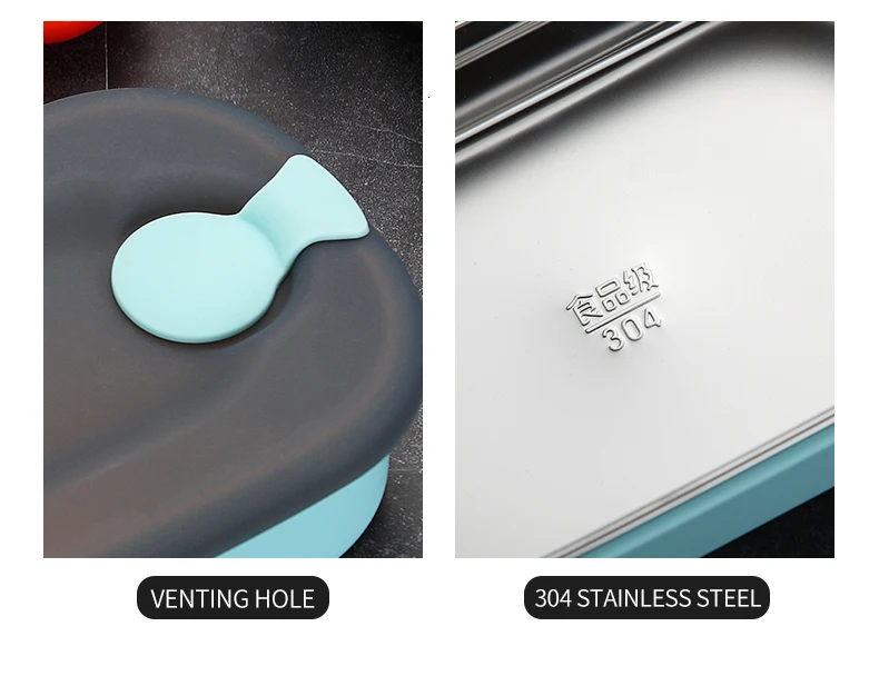 WORTHBUY, японская 304, нержавеющая сталь, Bento Box, микроволновая печь, Ланч-бокс для детей, школьная коробка для фруктов, еда, герметичный контейнер для ланча