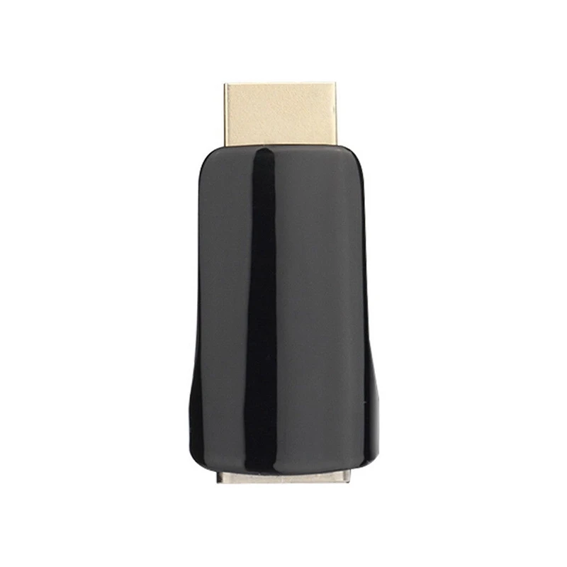1080P HDMI к VGA Женский адаптер видео конвертер 3 5 мм o Выход кабель ярко-черный |