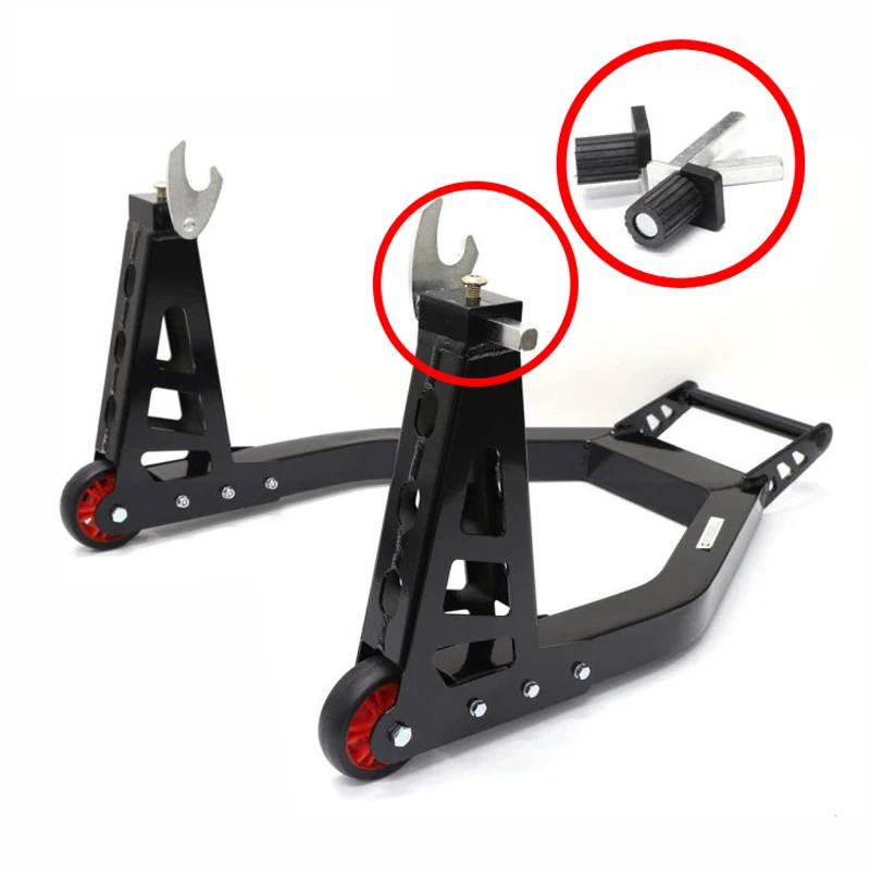 Применяется высокопрочная колесная подставка для мотоцикла из алюминиевого