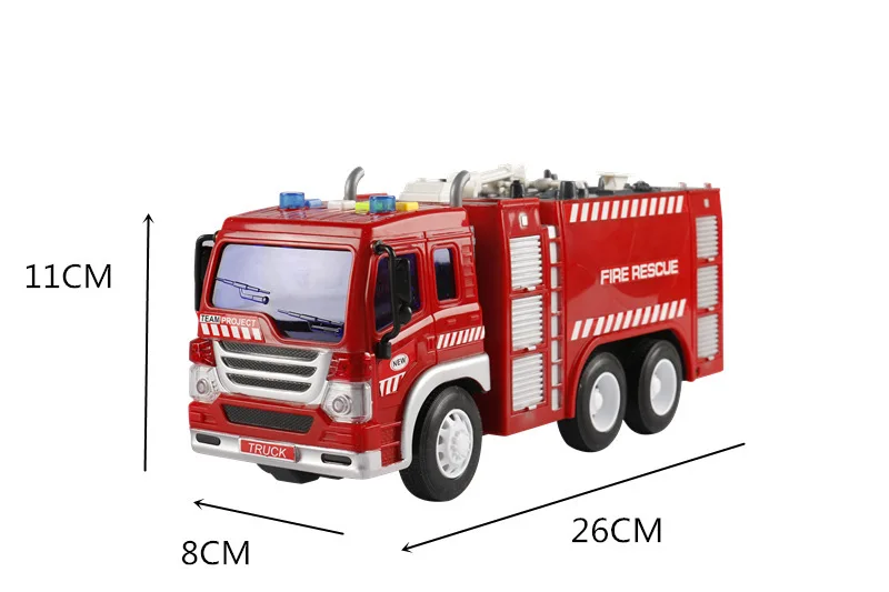 Pull Back Inertial Rotatable toy car Big Dump Truck Friction Power Construction Car Model Toy Kids Gift Birthday | Игрушки и хобби