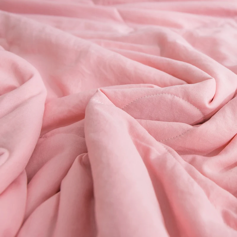 Новые простые стиральная летнее хлопковое покрывало близнец полный королева