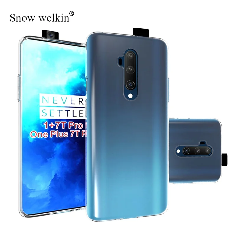 Противоударный силиконовый мягкий ТПУ чехол One Plus 7T Pro для OnePlus 3 3T 5 5T 6 6T 7 PRO