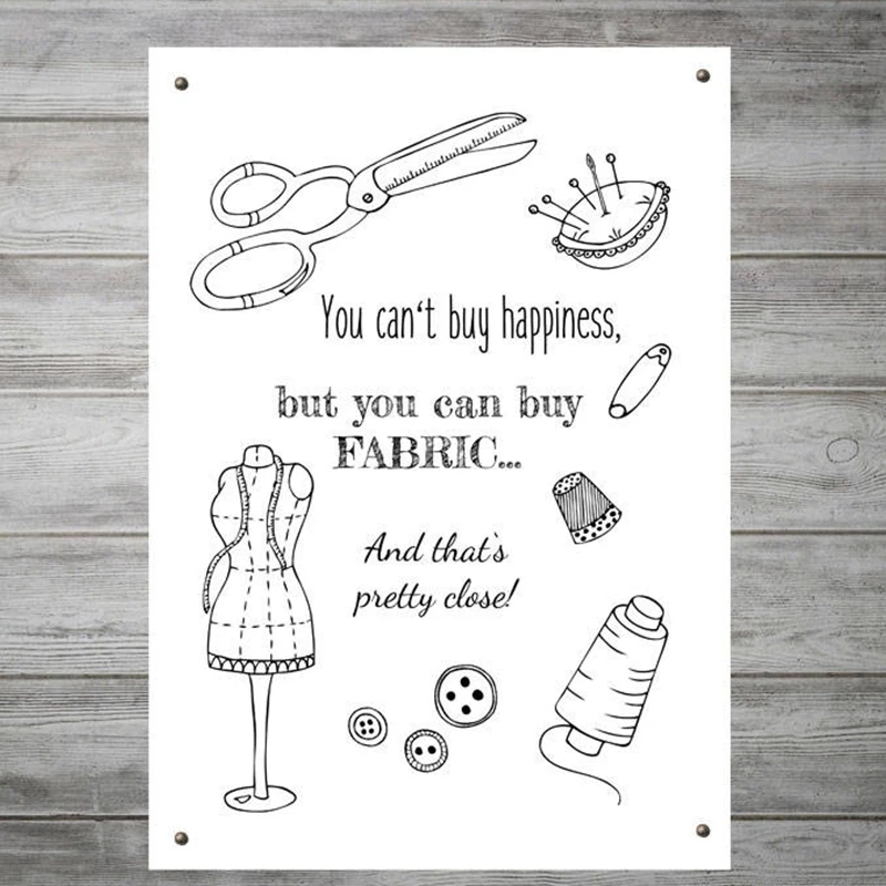 

Home Decor Modular Poster Nordic Pictures Sewing Scissors Thread Thimble Sign Wall Art Canvas Painting Printed for Living Room