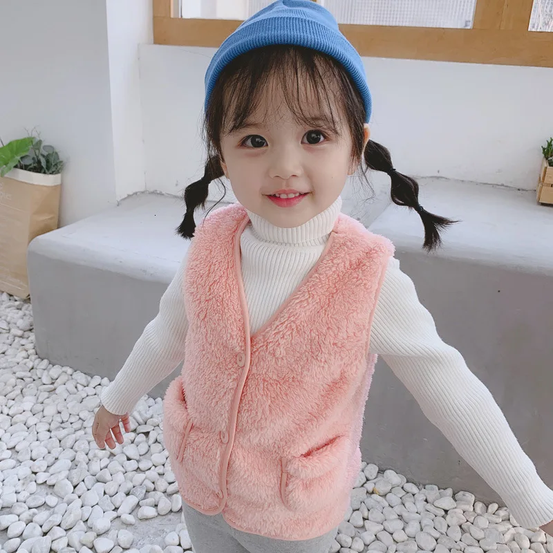 Коллекция 2019 года новая зимняя жилетка для малышей возрастом от 12 месяцев до 4 лет