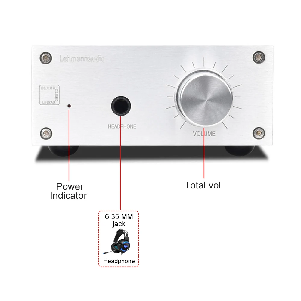 Усилитель мощности для наушников HIFI с электронной трубкой | Электроника
