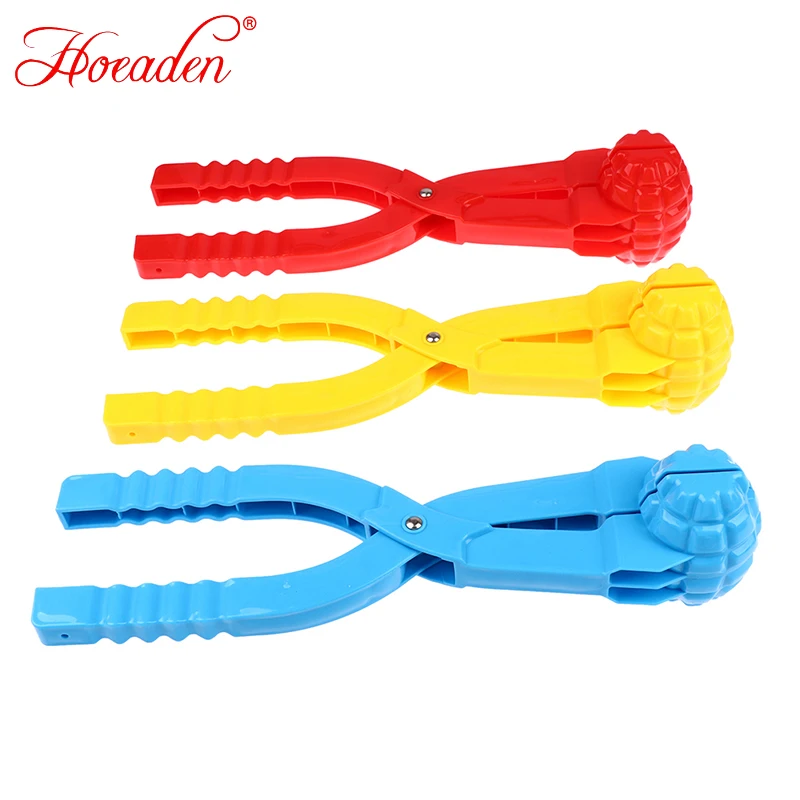 

Snowball Maker Plastic Clip Kids Outdoor Sand Snow Ball Mold Toys FightAA