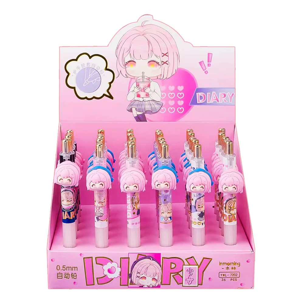 Новинка 2022 милый мультяшный механический карандаш активные карандаши 0 5 мм с