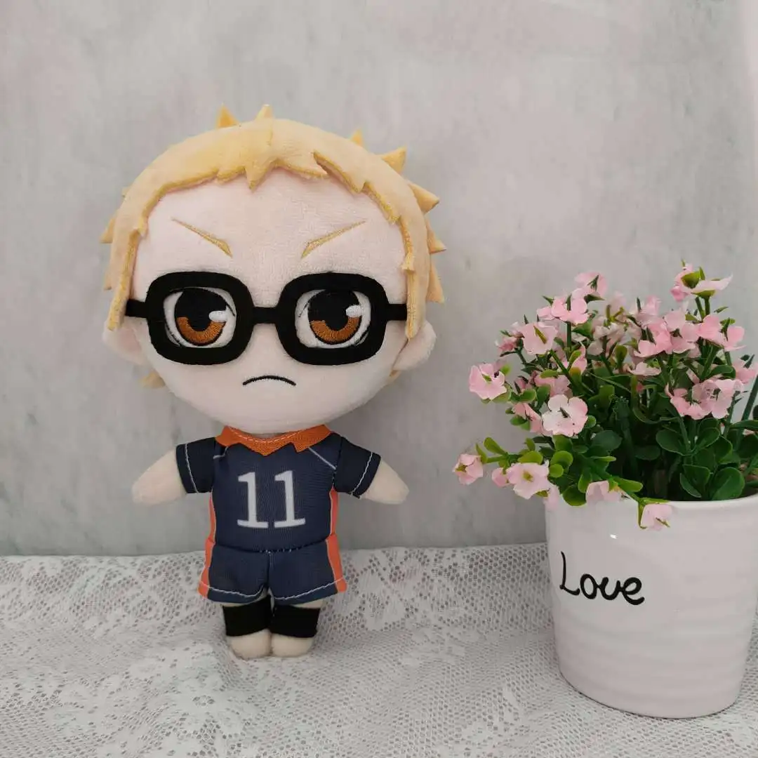 Haikyuu Амин плюшевая игрушка Hinata Syouyou Tsukishima Kei Oikawa Tooru Милая косплей мягкая кукла