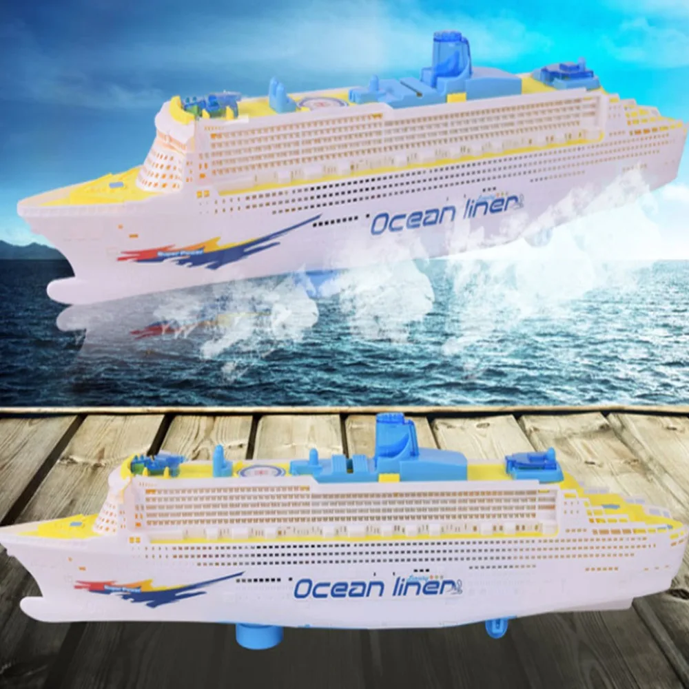 2020 новые детские игрушки бассейн лайнер Круизный корабль мигающий светодиодный