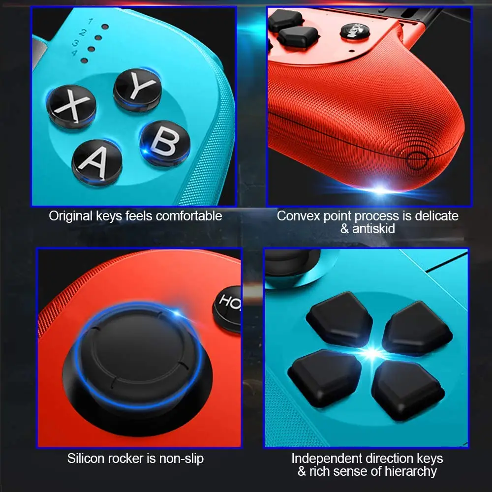 

Upgraded Saitake 7007F Wireless Bluetooth Game Controller Telescopic Gamepad Joystick for Samsung Xiaomi Huawei Android Phone PC