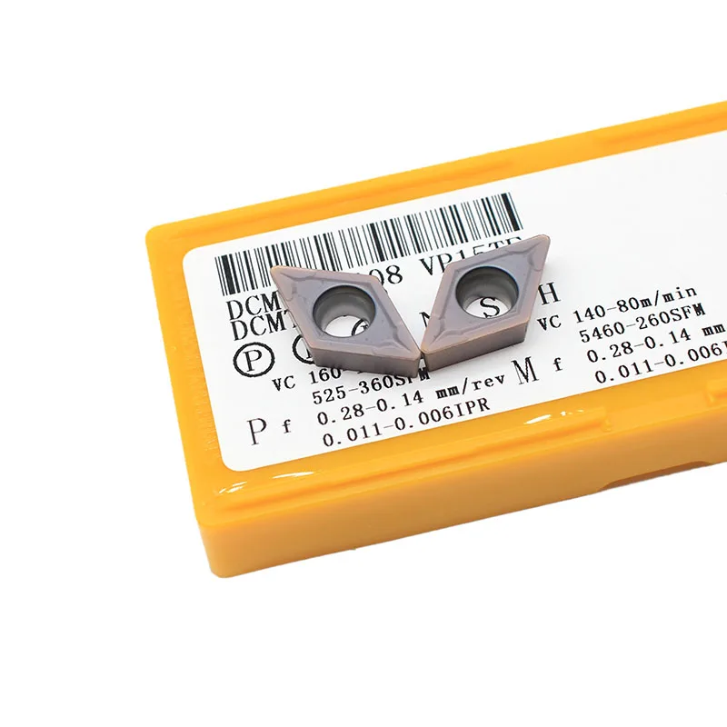 DCMT11T308 DCMT32.51 VP15TF резец для внутренней обточки карбидная вставка токарного станка