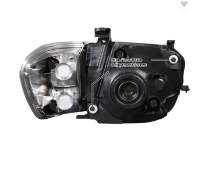 Сулинсо для Toyota-Tundra 2005-2007 фары для двойной кабины Sequoia с угловыми фарами водителя и пассажира аксессуары включены.