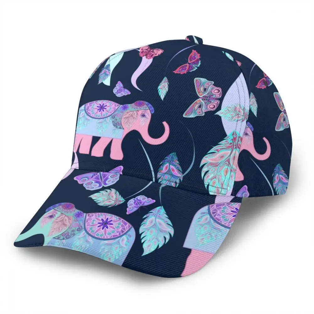 

CINESSD 2020 New Baseball Cap Fishing Caps Men Outdoor Hunting Hat Hiking Hat Indian Elephant Feathers