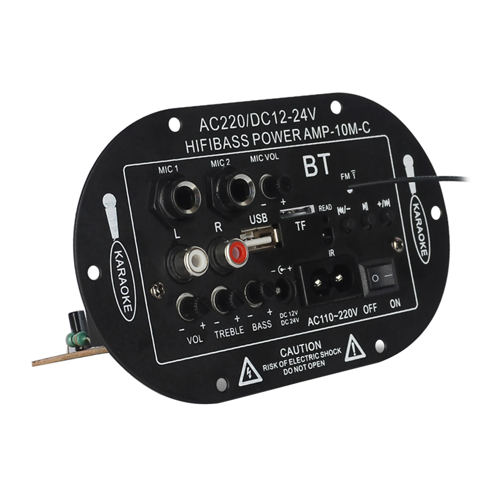 Home Digital 8" / 10" Bluetooth Amplifier Board USB FM TF Player w/ Remote | Электроника