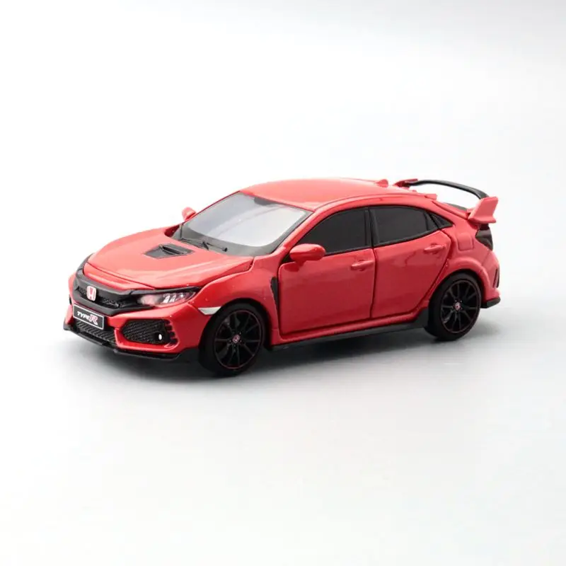 

JACKIEKIM/Diecast Toy Model/1:32 Scale/Honda Civic Type R RacingCar/Doors Openable/Lighting/Educational Collection/Gift/Kid