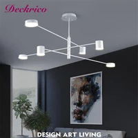 modern chandelier black and white two hues and pendant light line design chandelier ceiling lamp indoor hanging fixture light