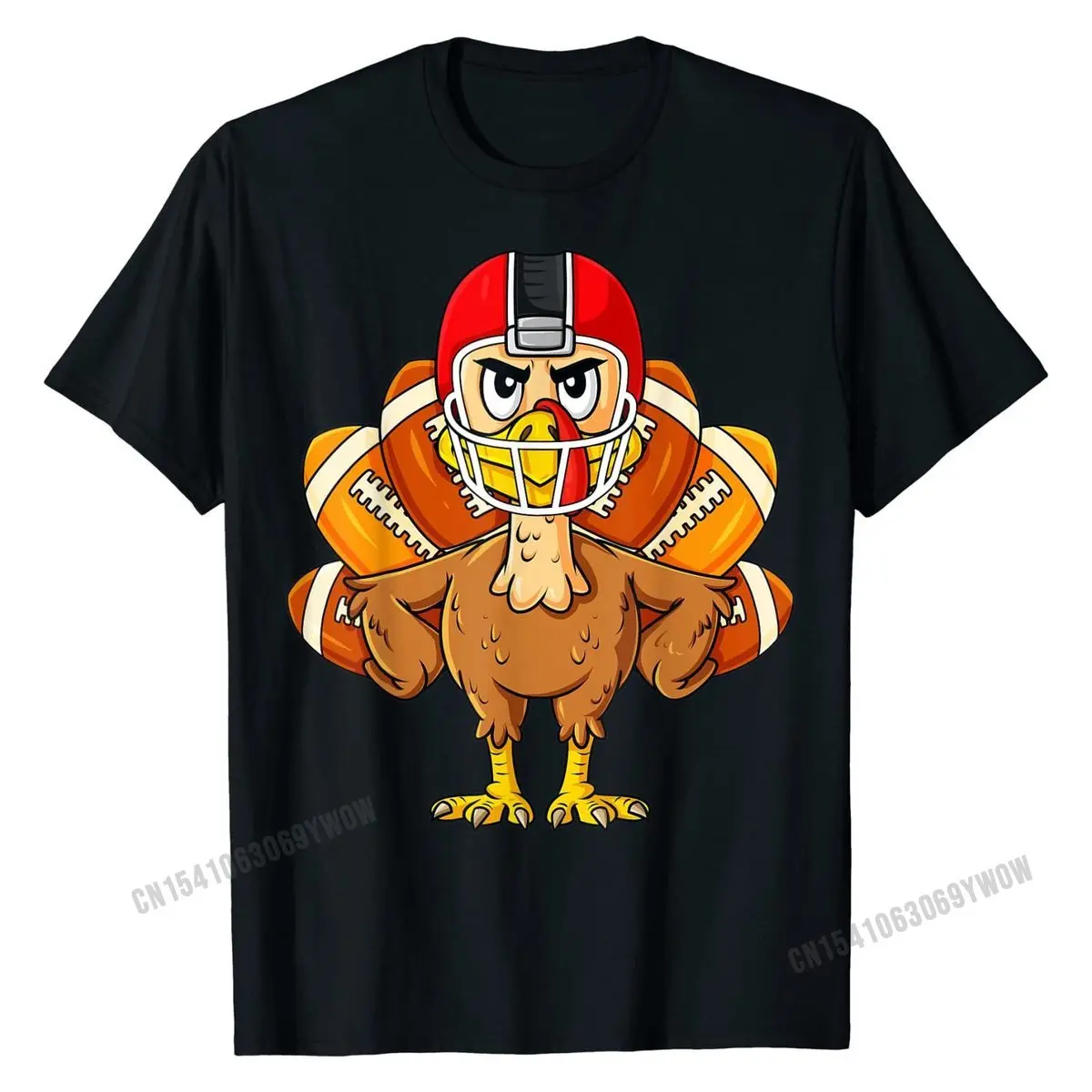 День благодарения футболист футболка для девочек и мальчиков с забавным летние