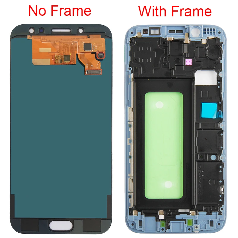 Новый TFT дисплей для Samsung Galaxy J7 Pro 2017 J730F J730G J730M ЖК с рамкой сенсорный экран