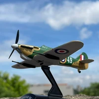 1100 diecast british air force world war ii hurricane mk ii fighter alloy aircraft military aviation model collect toys