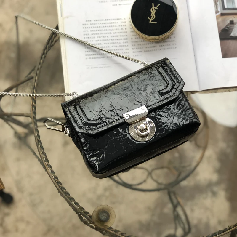 

Leather bag for women 2020 new chain Messenger Bag Leather