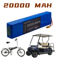 2021 original 36v battery 10s3p 20ah battery pack 500w high power battery 42v 20000mah ebike electric bicycle bms42v 2a charger