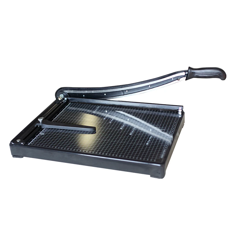 

DC-8106 Manual PVC Precision Paper Cutter Cover Photo PVC Copy Paper Cardboard Cutter Steel Base/Curved Steel Cutter