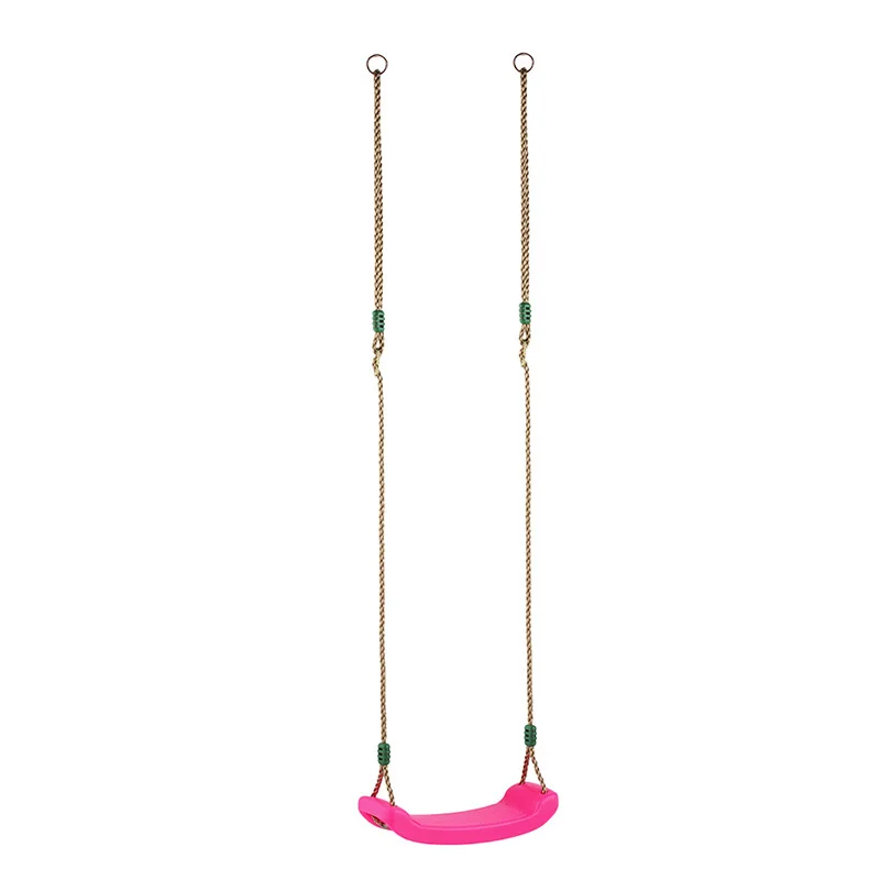 

Kids Swing Outdoor Rope Hanging Bending Board Swing Chair Children Plastic Amusement Indoor Equipment